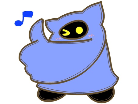 Good job ghost “Blue”, ghost, monster, monster, JPG and PNG