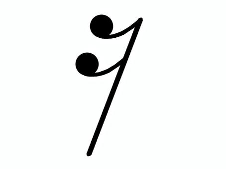 音符 音符,音楽,記号,十六分休符,演奏,イラストのイラスト素材