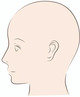Illustration, people, face, profile, 