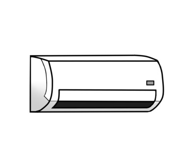 Illustration, air conditioner, simple, cooler, 