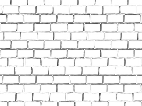 大きなレンガ壁背景/アナログ風線画 大きなレンガ壁背景/アナログ風線画 レンガ,壁,アナログ風,線画,背景,シンプル,ベクターのイラスト素材