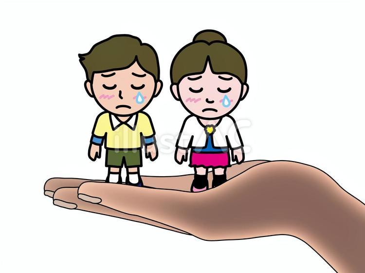 児童の人権問題_CS3 児童,自由,保護のイラスト素材