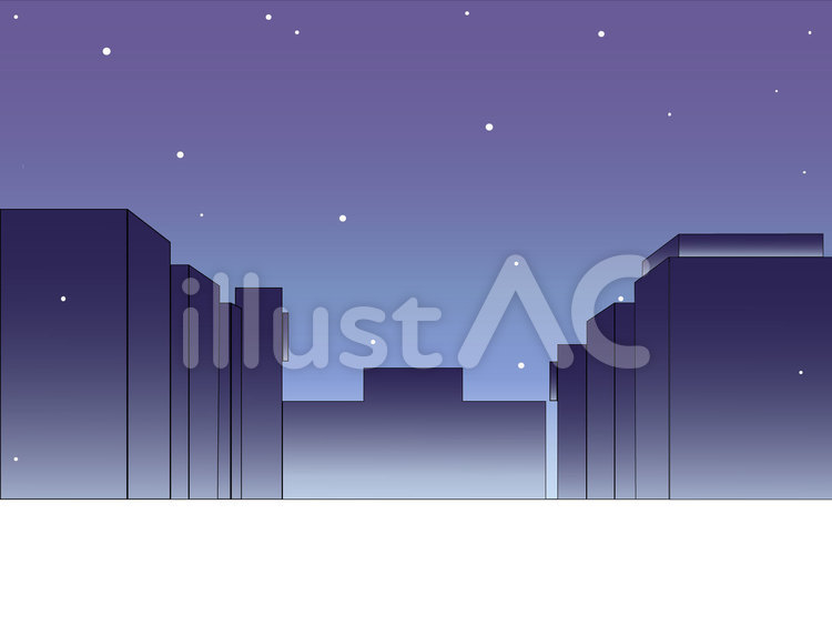 冬の街 冬,雪,寒いのイラスト素材