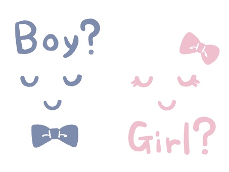 ジェンダーリビールのイラスト ジェンダーリビール,性別発表,サプライズ,ベビーシャワー,赤ちゃん,マタニティ,妊娠,出産,boy,girlのイラスト素材