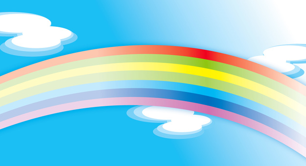 Rainbow sky, rainbow, sky, rainbow, JPG