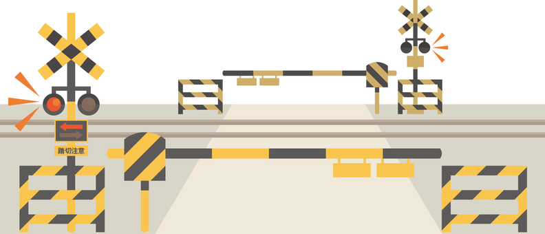 鉄道信号機 鉄道信号機,鉄道,信号機,信号,交通のイラスト素材