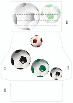Illustration, futbol, harf seti, kırtasiye, 