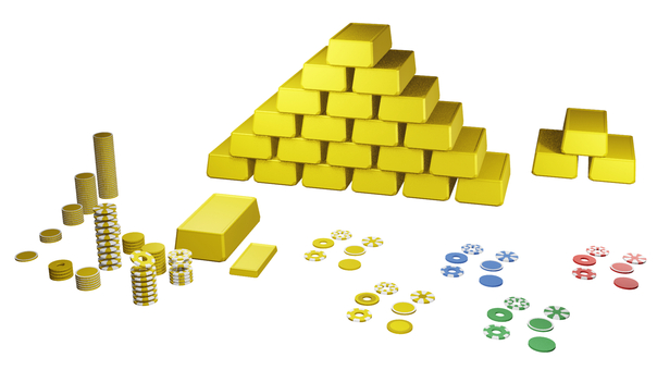 資金 金,金塊,投資,課金,資産,資金,経済,財産,お金,物価のイラスト素材