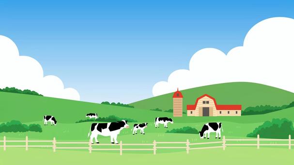 Simple background Ranch daytime wide 16: 9 Simple background Ranch daytime wide 16: 9