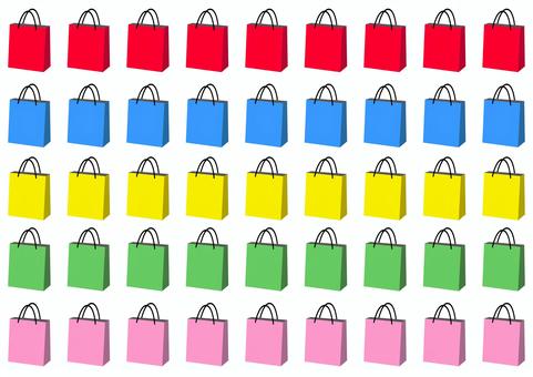 Colorful shopping bag paper bag, paper bag, shopping bag, bag, JPG, PNG and AI