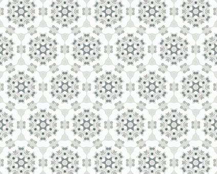 Pattern image Monochrome floral pattern, flower handle, retro, modern, JPG