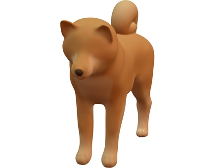 Shiba Inu Eyeless 2, , JPG and PNG