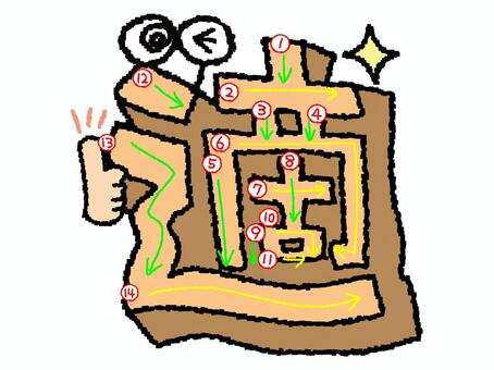 適　漢字　書き順あり 適,フォント,漢字,立体,文字絵,目,書き順,矢印,14画,可愛いのイラスト素材