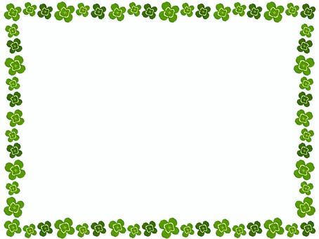Four leaf clover frame Four leaf clover frame