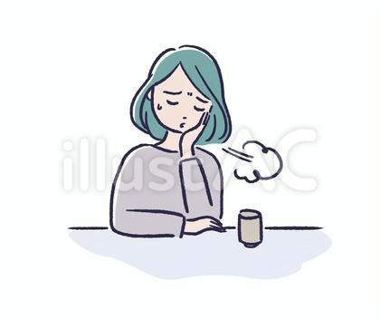 さらにアンニュイな女性