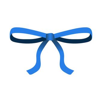 青いリボン04 リボン,ribbon,青,blue,ブルー,かわいい,デザイン素材,パーツ,プレゼント,贈り物のイラスト素材