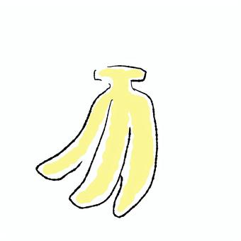 バナナ(房) バナナ(房) 果物,フルーツ,バナナ,房,ほんわかのイラスト素材