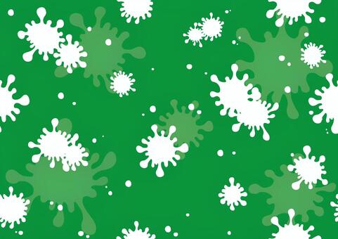 緑色のポップなペンキの飛沫の背景 ペンキ,飛沫,液だまり,シームレス,ポップ,緑色,背景のイラスト素材