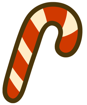 クリスマス キャンディーケイン クリスマス キャンディーケイン キャンディーケイン,キャンディーケーン,ステッキ,キャンディ,クリスマス,12月,冬,クリスマスイラスト,イベント,手書きのイラスト素材