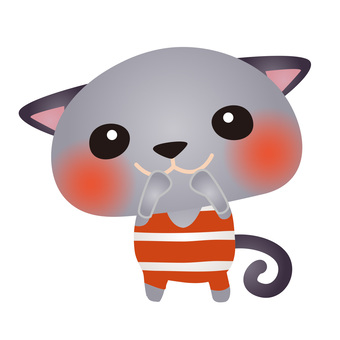 cat147, JPG, PNG and AI cat147, cat, bathing suits, summer, JPG, PNG and AI