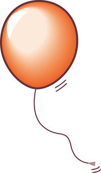 風船　　 風船,飛ぶ,浮かぶ,漂う,膨らむ,ガス,楽しい,シンプル,線画のイラスト素材