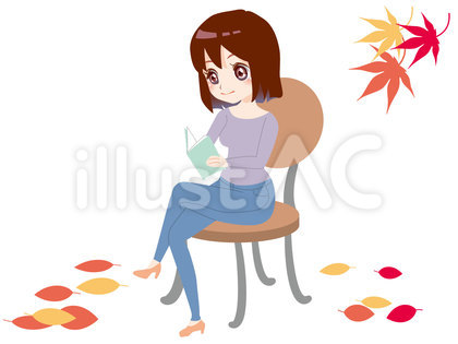 読書をする女性