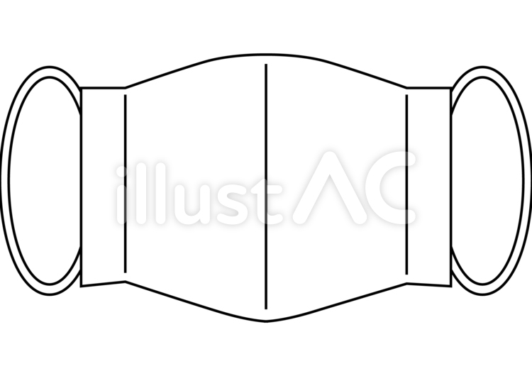 立体マスク マスク,医療,福祉のイラスト素材
