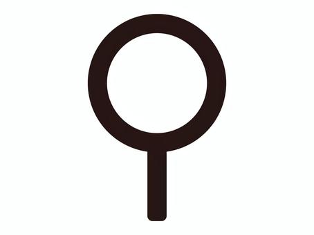 アイコン【虫めがね】