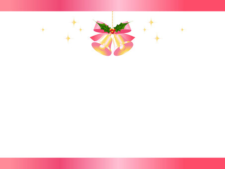 Christmas bell frame, , JPG, PNG and AI