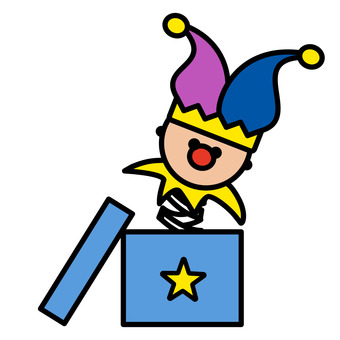 Illustration, surprised box, toy, jobs, 