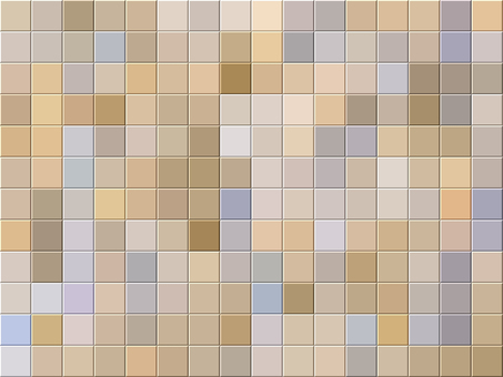 ブラウンベージュのモザイクタイル壁紙素材 モザイク,タイル,ブラウン,ベージュ,背景,壁紙,チェック,格子柄,テクスチャ,シンプルのイラスト素材