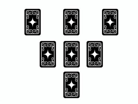 Illustration, tarot, fortune telling, spread, 