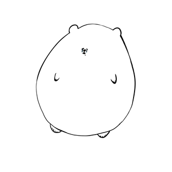 泣き顔のシロクマ シロクマ,泣き顔,動物,シンプル,白色のイラスト素材