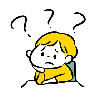 子ども/ADHD/発達障害 発達障害,adhd,人物,人,混乱,子ども,小学生,若者,悩む,悩みのイラスト素材