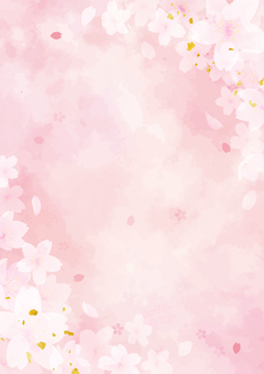 和風オシャレな桜の背景02 桜,春,背景のイラスト素材