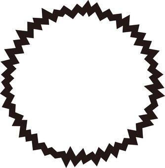 吹き出し 吹き出し,ふきだし,トゲトゲ,フレーム,枠,フキダシ,シンプル,セリフ,爆発,漫画のイラスト素材