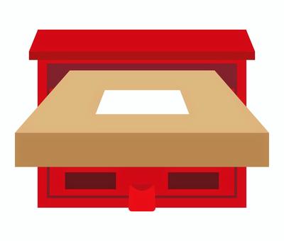 Illustration, post, post box, a mailbox, 