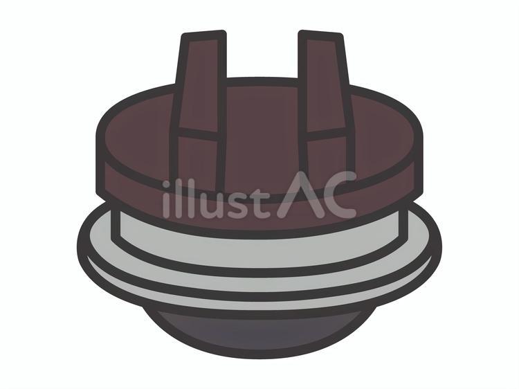 羽釜02 羽釜,炊飯,調理器具のイラスト素材