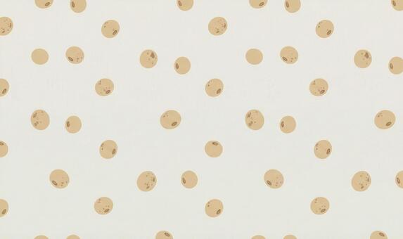 節分の福豆（大豆）のシンプルパターン背景 節分,豆,福豆,大豆,背景のイラスト素材