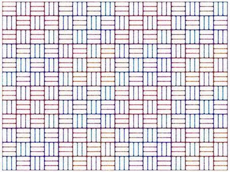 三崩し模様の壁紙　白 三崩し模様,壁紙,背景,ポストカード,柄,パターン,三崩し,和風,和柄,縁起のイラスト素材