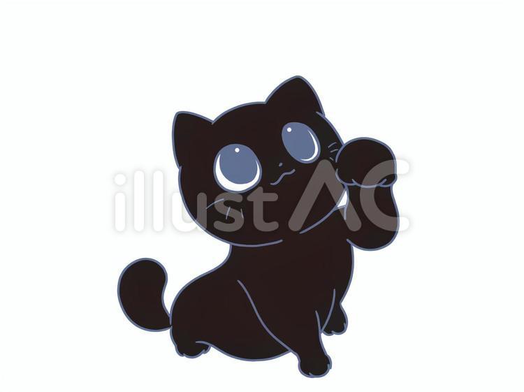 黒猫@ 【イラストオーダー】 96fe928964318672a80236340defc8