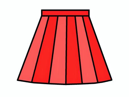 スカート スカート,服,衣類,女性用,筒状,イラストのイラスト素材