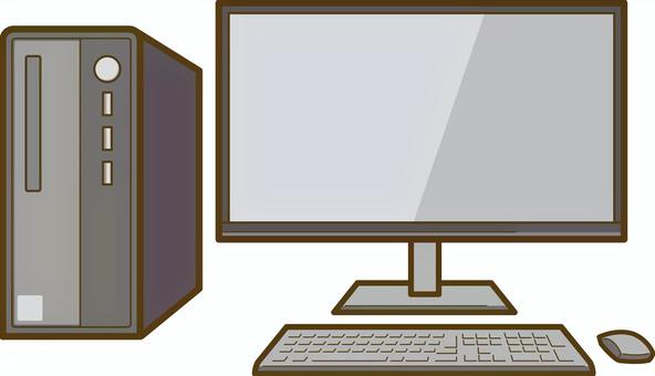 desktop computer, , JPG, PNG and AI