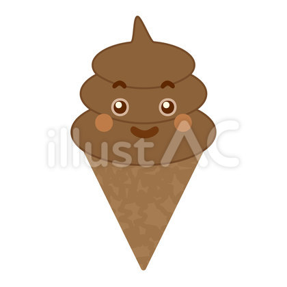 チョコレートソフトクリームのキャラクター