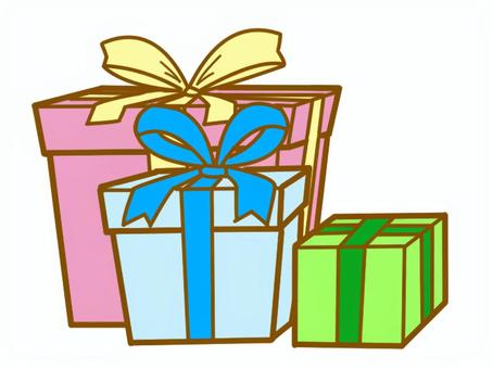 プレゼントの箱