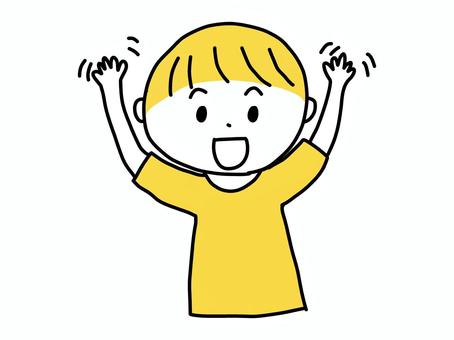 手を振る男の子 手を振る,バイバイ,男の子,男子,キッズ,子供,人物,幼児,イラスト,ベクターのイラスト素材