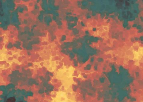 暖色系油絵抽象テクスチャ 抽象的,アブストラクト,テクスチャ,背景,壁紙,油絵,赤,オレンジ,黄色,暖色のイラスト素材