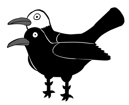 ヨゲンノトリのイラスト
