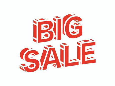 BIG SALE text BIG SALE text