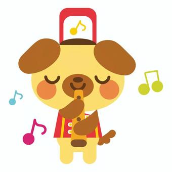どうぶつ音楽隊 いぬ どうぶつ音楽隊 いぬ 犬,イヌ,動物,生き物,擬人化,キャラクター,音楽,マーチング,バンド,可愛いのイラスト素材